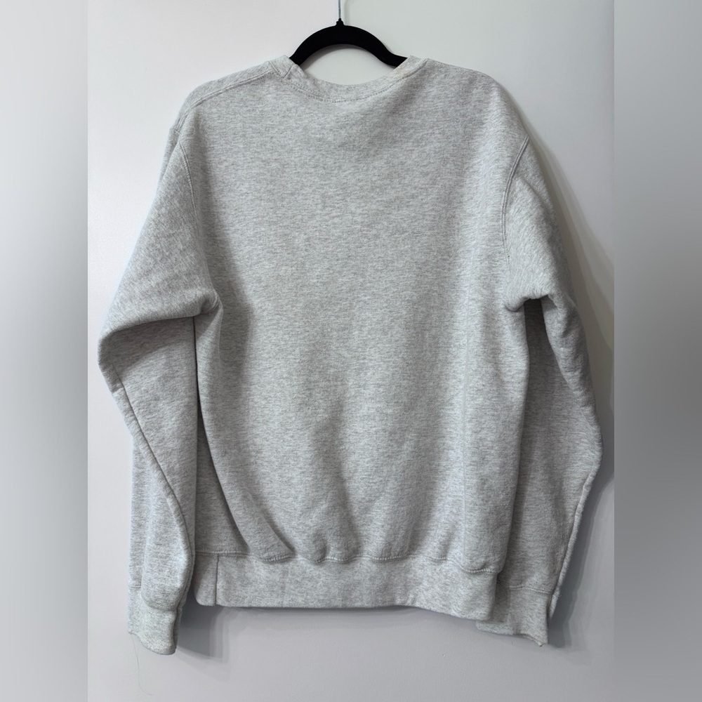 Joes USA Light Heather Grey Crewneck Sweatshirt - Sz M - Picture 2 of 4